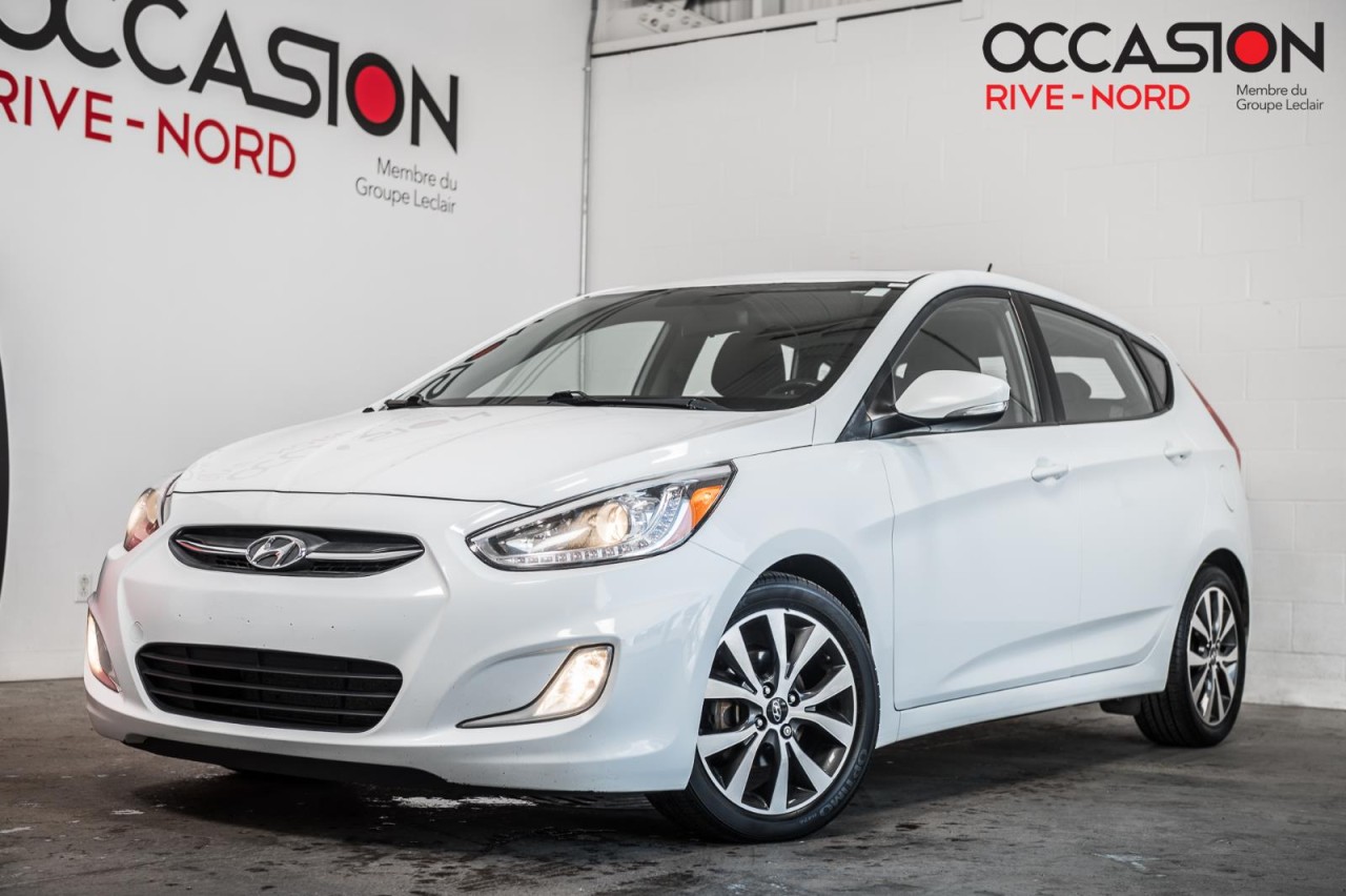 Hyundai 2017 Accent GLS MAGS+TOIT.OUVRANT+SIEGES.CHAUFF+BLUETOOTH