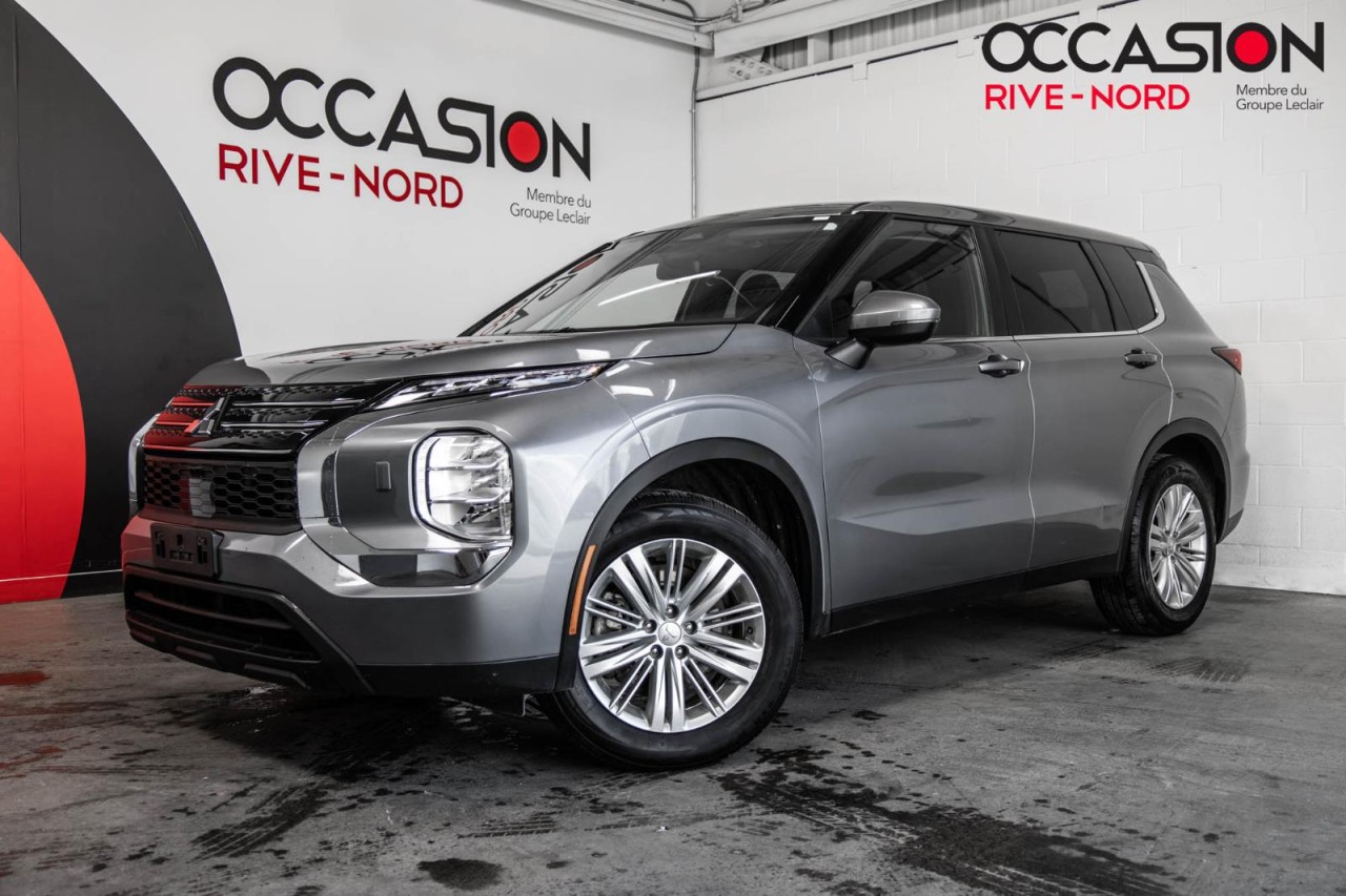 Mitsubishi 2022 Outlander ES S-AWC SIEGES.CHAUFF+CAM.RECUL+BLUETOOTH+MAGS