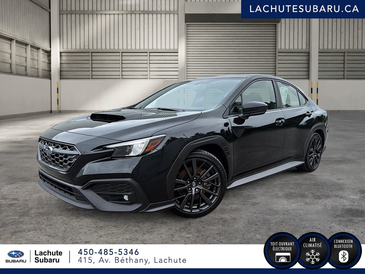 Subaru 2023 WRX Sport TOIT.OUVRANT+CARPLAY+SIEGES.CHAUFFANTS