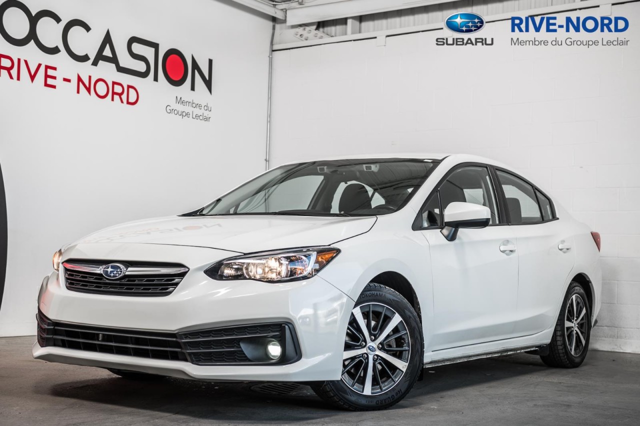 Subaru 2020 Impreza Touring SIEGES.CHAUFF+CARPLAY+BLUETOOTH+CAM.RECUL