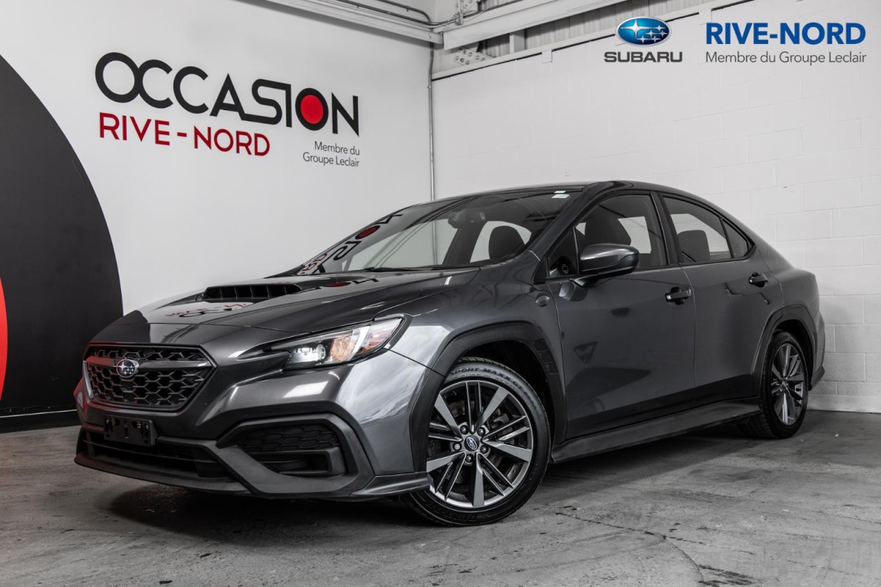 Subaru 2023 WRX MAGS+SIEGES.CHAUFF+CARPLAY+CAM.RECUL+BLUETOOTH
