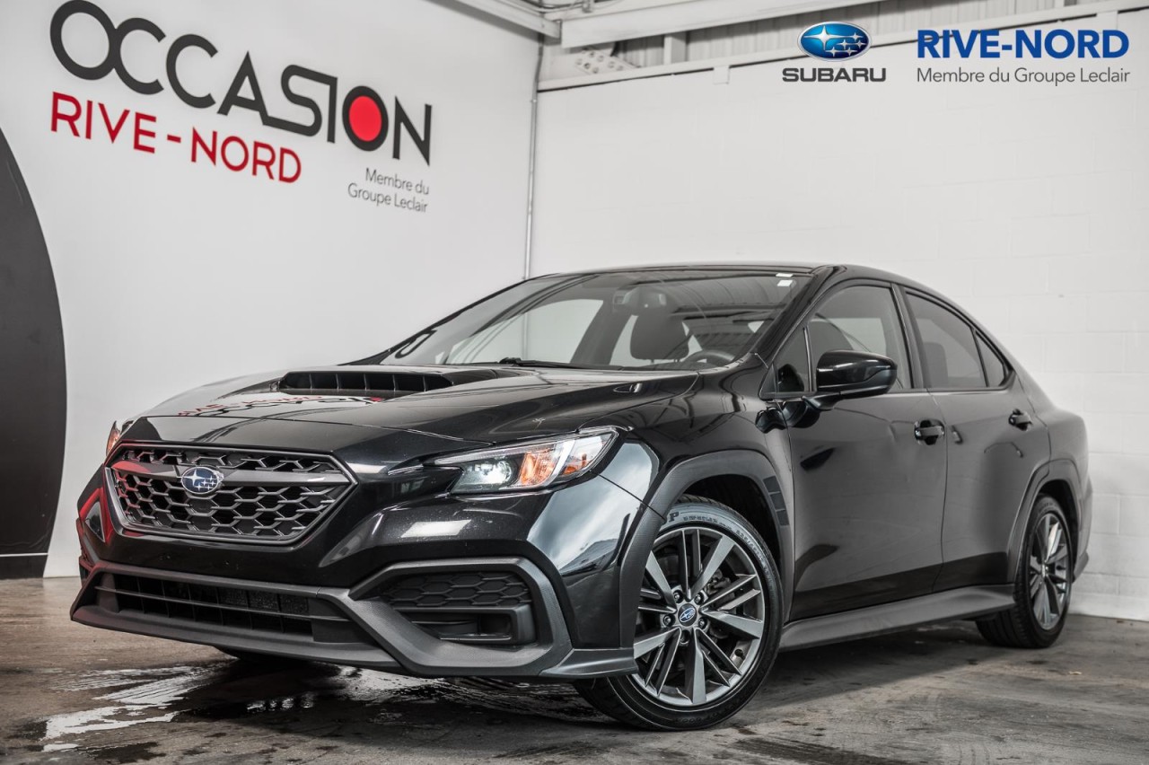 Subaru 2023 WRX MAGS+SIEGES.CHAUFF+CARPLAY+CAM.RECUL+BLUETOOTH