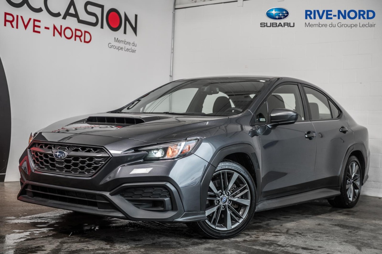 Subaru 2023 WRX MAGS+SIEGES.CHAUFF+CARPLAY+CAM.RECUL+BLUETOOTH