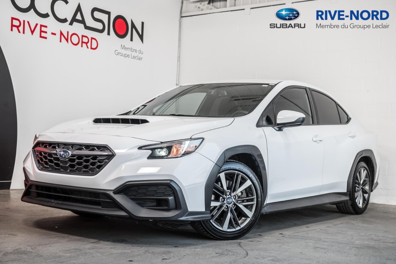 Subaru 2023 WRX MAGS+SIEGES.CHAUFF+CARPLAY+CAM.RECUL+BLUETOOTH