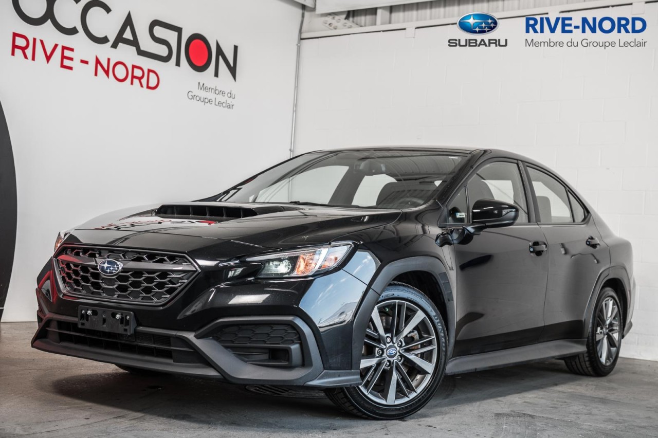Subaru 2023 WRX MAGS+SIEGES.CHAUFF+CARPLAY+CAM.RECUL+BLUETOOTH