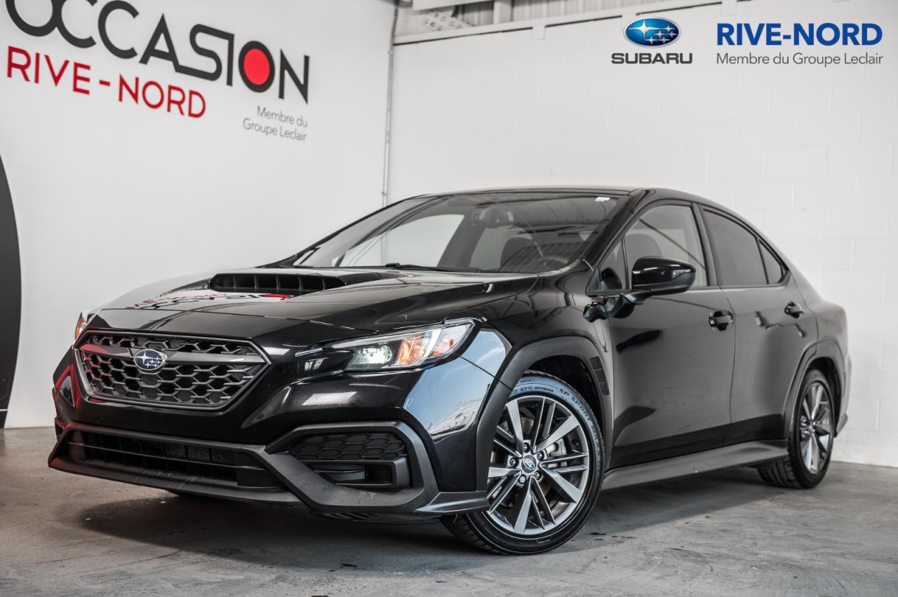 Subaru 2023 WRX MAGS+SIEGES.CHAUFF+CARPLAY+CAM.RECUL+BLUETOOTH