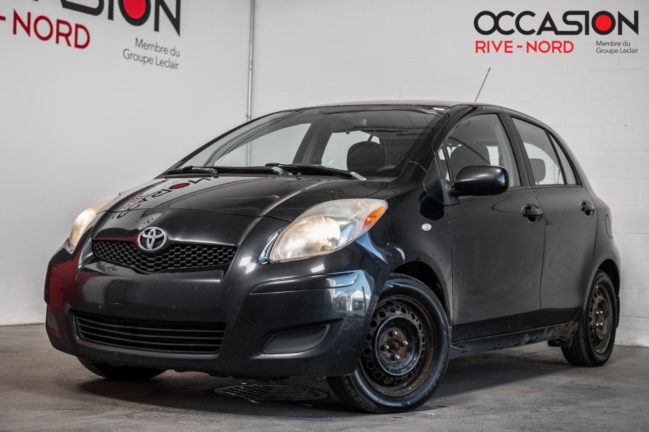 Toyota 2009 Yaris Manuelle de base AUBAINE!!!