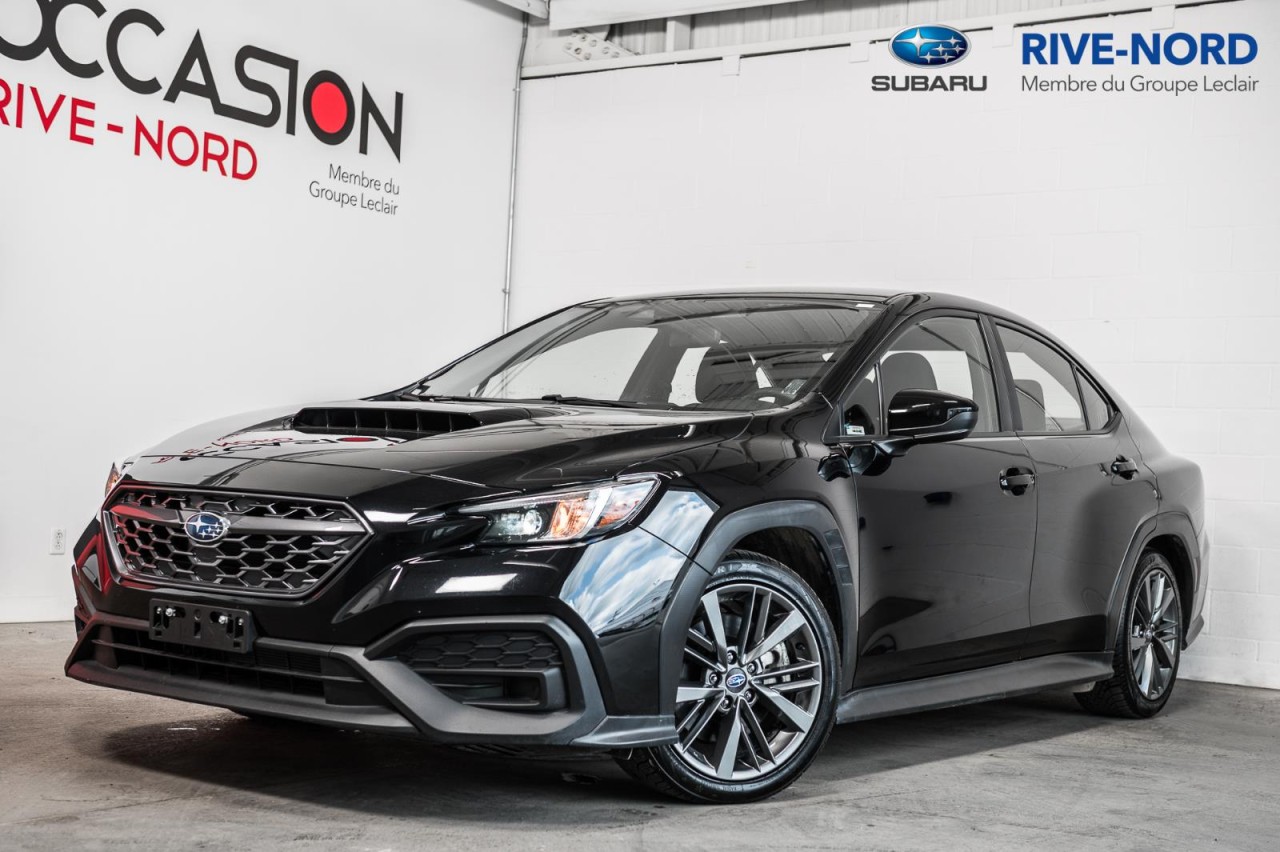 Subaru 2024 WRX MAGS+SIEGES.CHAUFF+CARPLAY+CAM.RECUL+BLUETOOTH