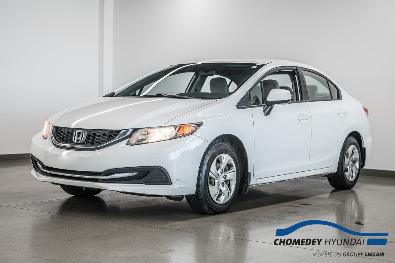 Honda 2013 Civic Sedan Lx Bluetooth+sieges