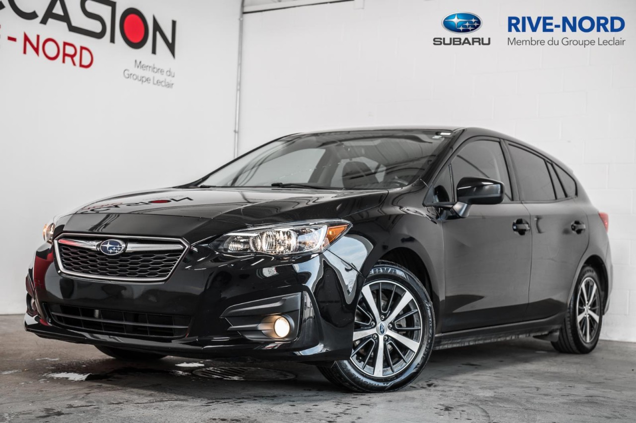 Subaru 2019 Impreza Touring SIEGES.CHAUFF+CARPLAY+BLUETOOTH+CAM.RECUL