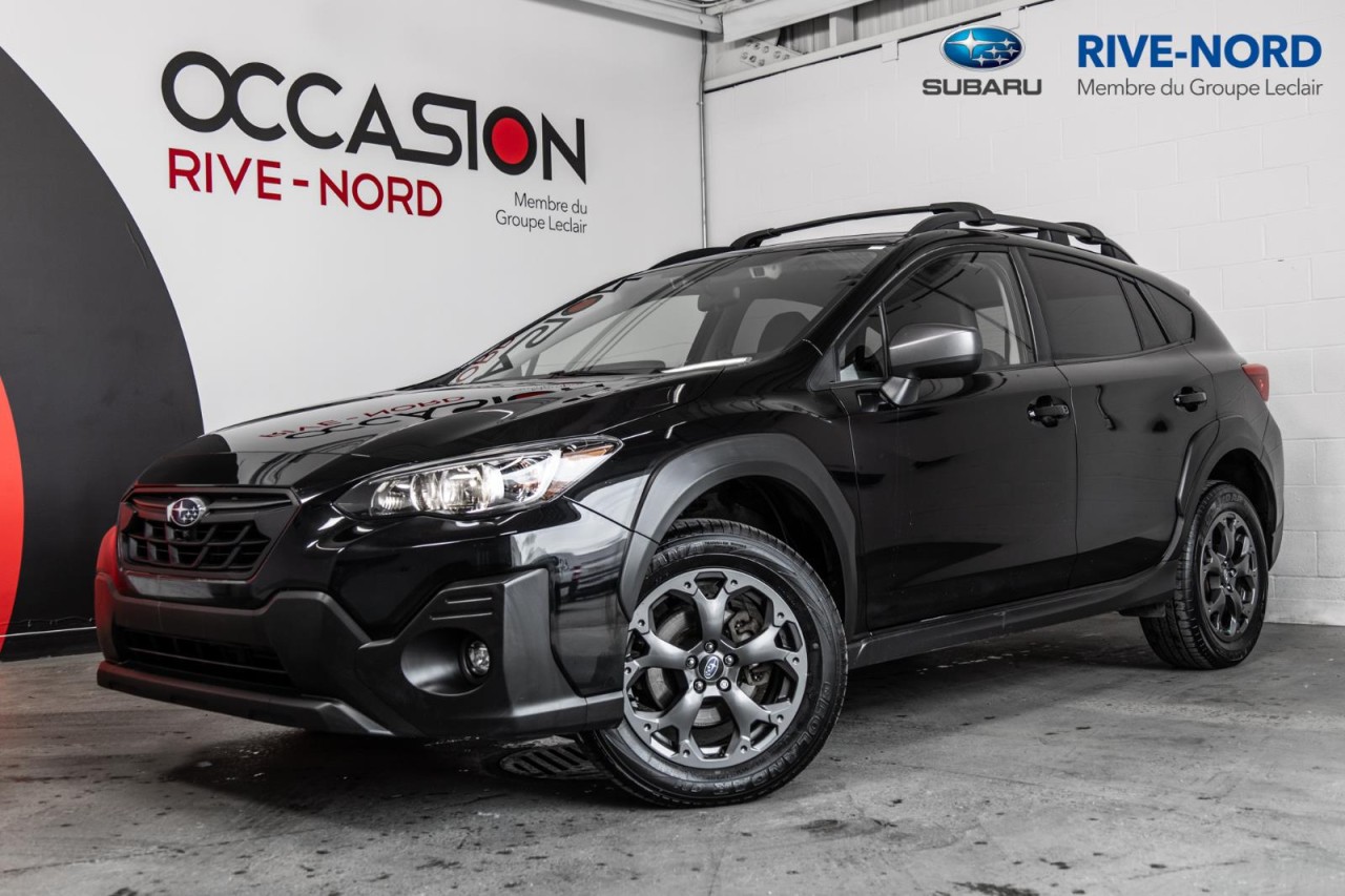 Subaru 2023 Crosstrek Outdoor EyeSight CUIR+CARPLAY+VOLANT/SIEGES.CHAUFF
