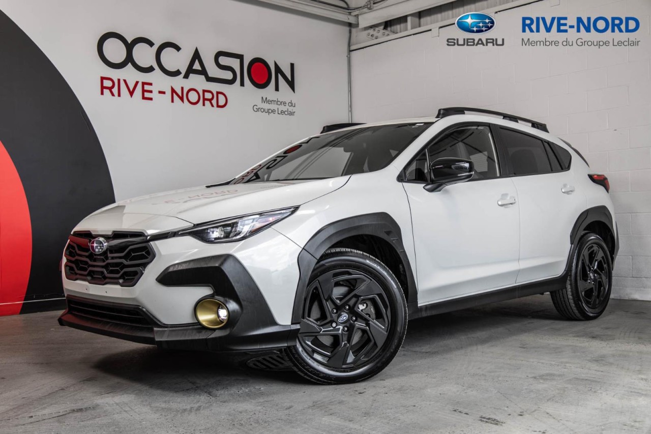 Subaru 2024 Crosstrek Onyx TOIT.OUVRANT+CARPLAY+VOLANT/SIEGES.CHAUFF