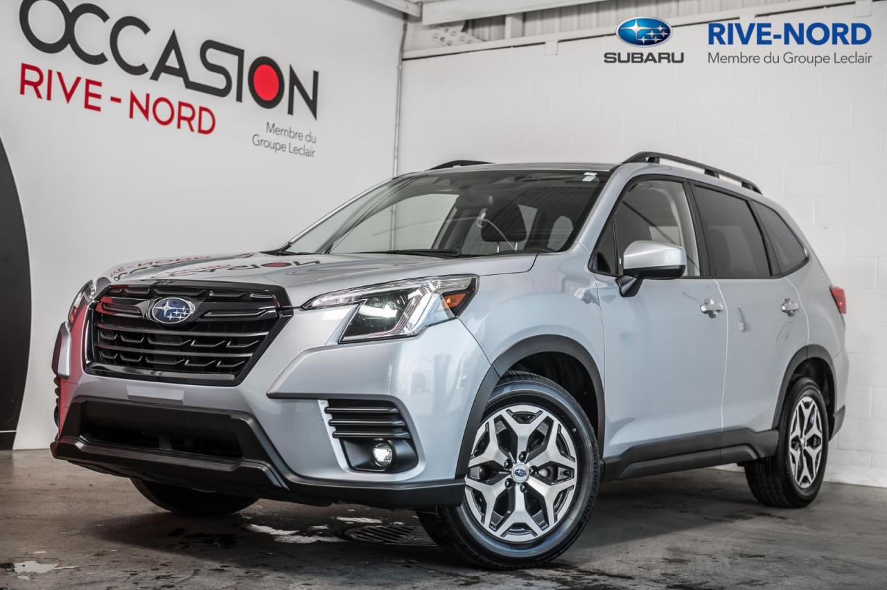 Subaru 2024 Forester Touring TOIT.PANO+VOLANT/SIEGES.CHAUFF+CARPLAY