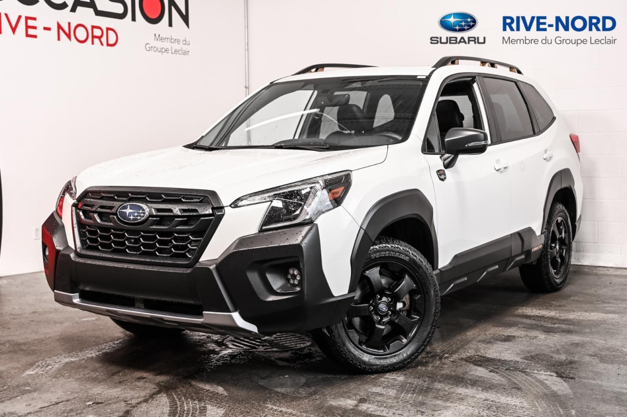 Subaru 2024 Forester Wilderness TOIT.PANO+VOLANT/SIEGES.CHAUFF+CARPLAY