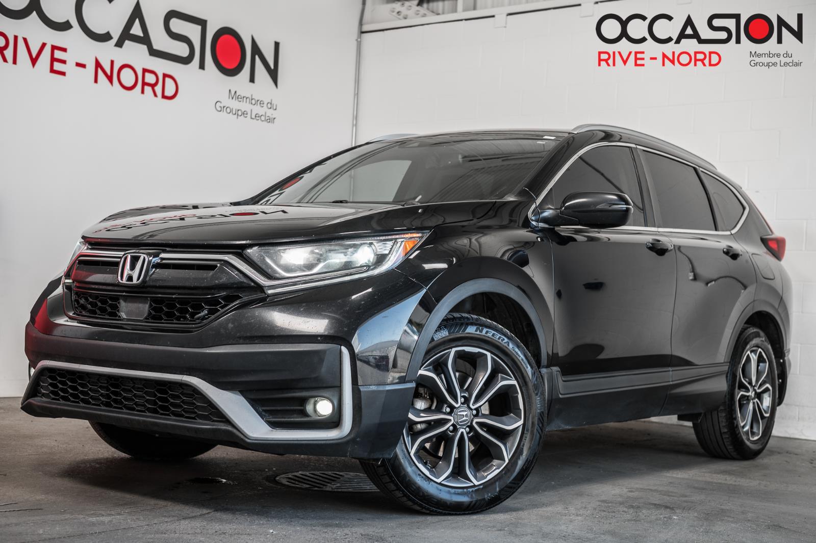 Honda 2021 CR-V EX-L AWD+TOIT.OUVRANT+CUIR+SIEGES.CHAUFF+CARPLAY