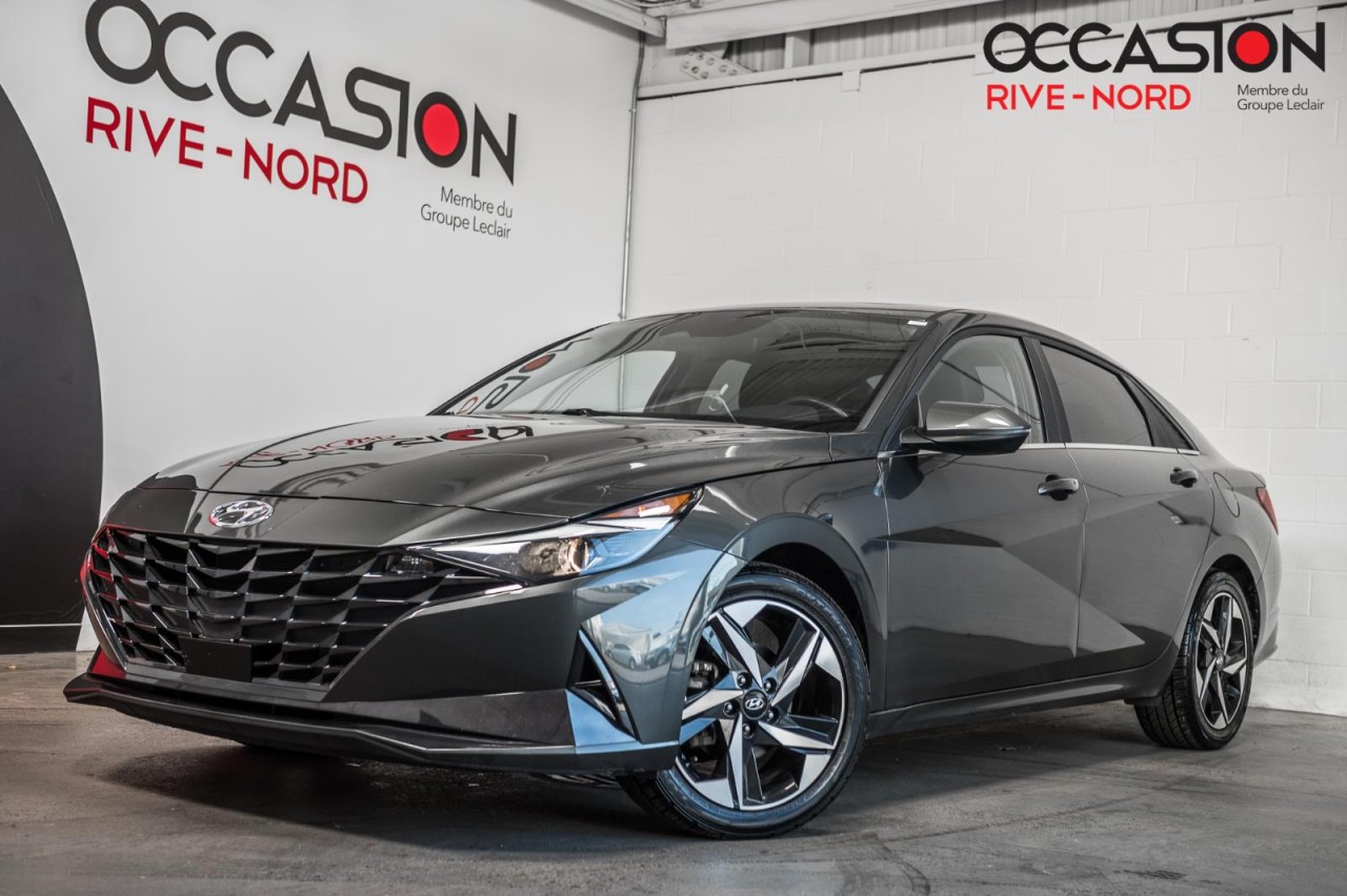 Hyundai 2023 Elantra Luxury CUIR+CARPLAY+SIEGES.CHAUFFANTS