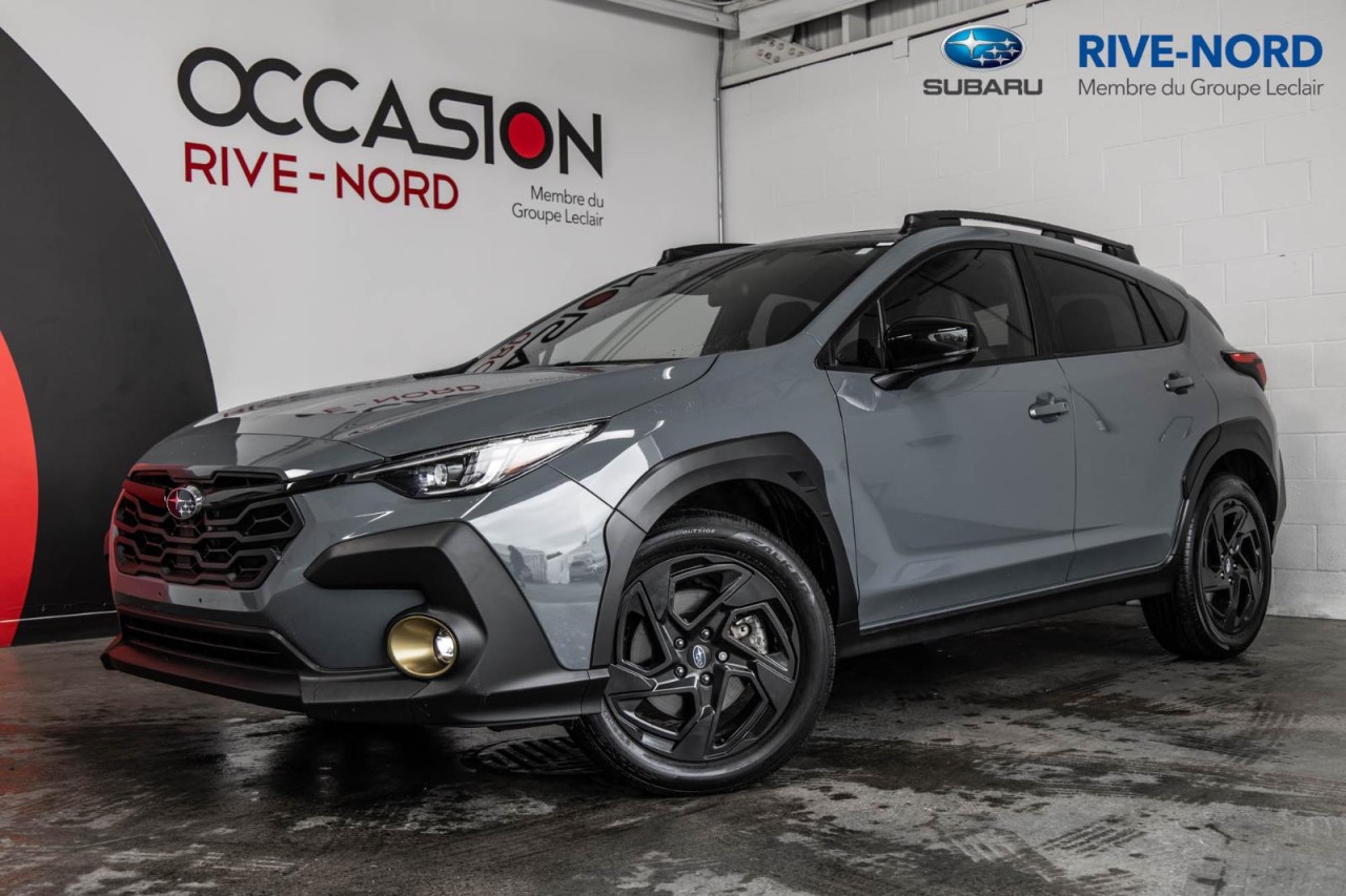 Subaru 2024 Crosstrek Onyx 2.5L TOIT.OUVRANT+CARPLAY